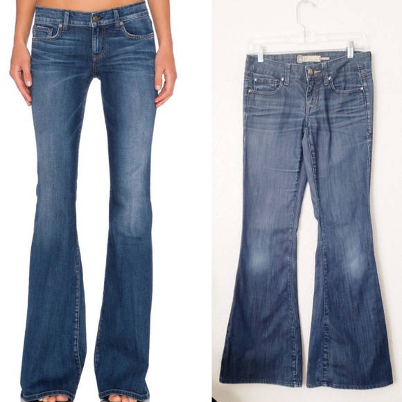 Anthropologie Denim - Level 99 Anthropologie Wide Flare Leg Jeans 24